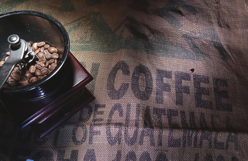 Saco de café de Guatemala